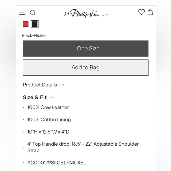 Authentic 3.1 Phillip Lim Pashli Medium Satchel - Picture 3 of 12